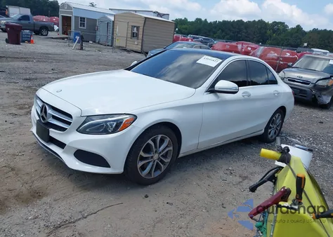 2015 Mercedes-Benz C 300 4Matic from USA, damaged, VIN 55SWF4KB3FU087660